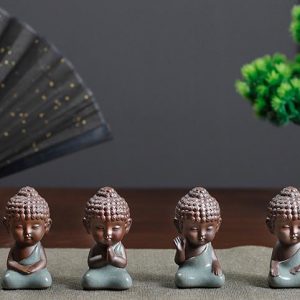 Mini Buddha The 4 Noble Truths Figurines