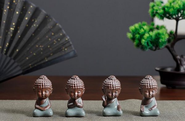 Mini Buddha The 4 Noble Truths Figurines