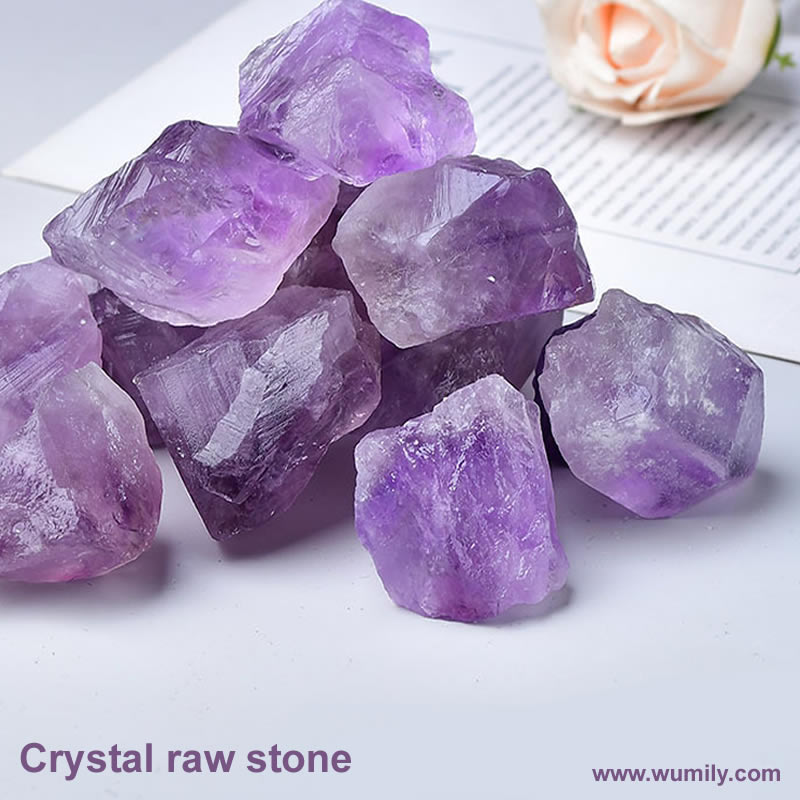 Amethyst Crystal raw stone1